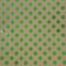 JAM Paper Green & Kraft Brown Polka Dot Gift Wrap